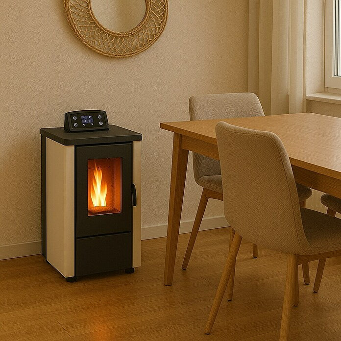 Estufa de pellets Elite 7 kW – Para hasta 70 m²