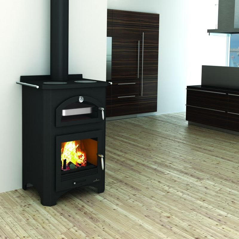 Stufa a legna con forno BRONPI Monza – 14 kW - Image 2