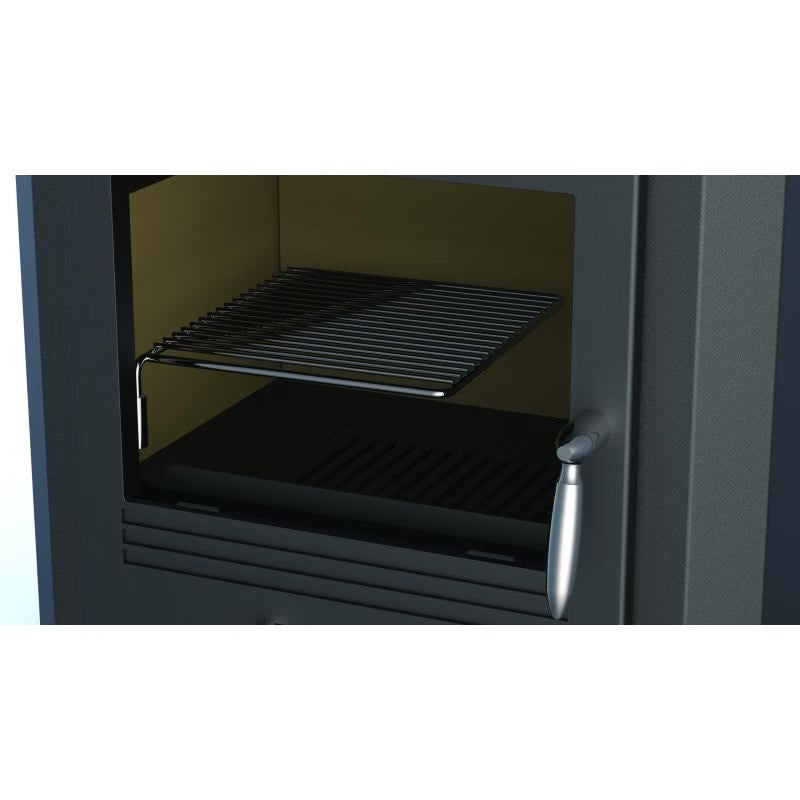 Stufa a legna con forno BRONPI Monza – 14 kW - Image 7