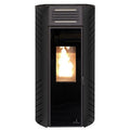 Estufa de pellets CTL Zara 10 kW – Color negro