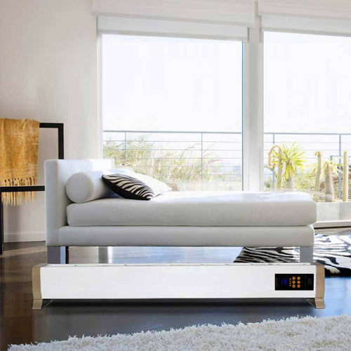 Aquecedor de chão e rodapé. Aquecedor de piso elétrico Sined Riscaldatoredapavimento1800 1800w Branco. - 1