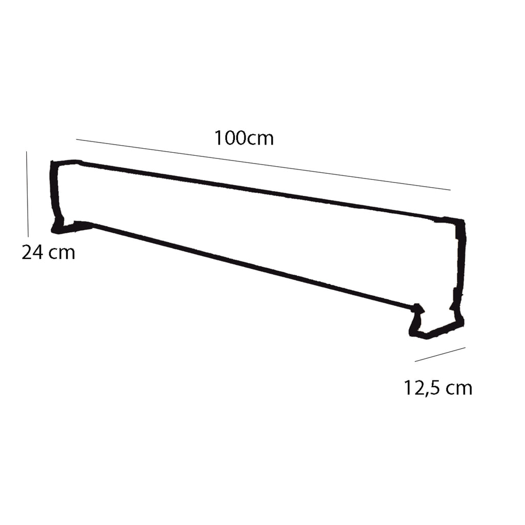 Aquecedor de chão e rodapé. Aquecedor de piso elétrico Sined Riscaldatoredapavimento1800 1800w Branco. - 8