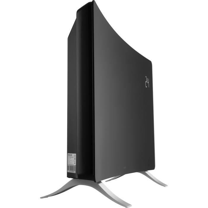 Radiador inteligente Wi-Fi en verre - SENCOR - SCF 4741BK - 2400 W - 2 níveis - Termostato - Preto - 6