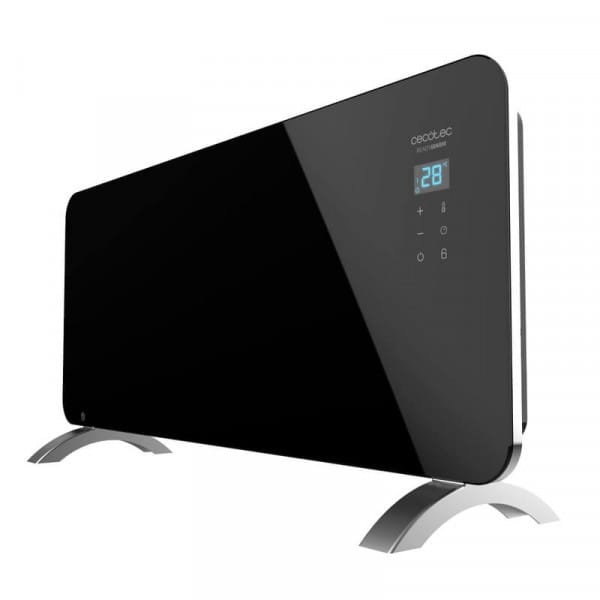 Aquecedor Elétrico de Convenção Cecotec Ready Warm Crystal Connection 2000W WIFI, Cor: Preto - 1