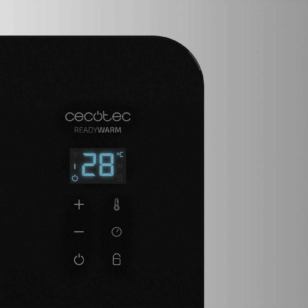 Aquecedor Elétrico de Convenção Cecotec Ready Warm Crystal Connection 2000W WIFI, Cor: Preto - 8