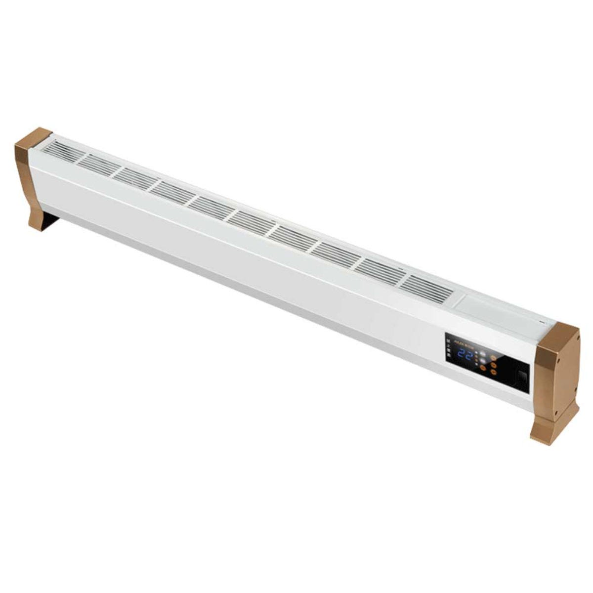 Aquecedor Rodapé Elétrico 2200W Branco em Metal com Controle Remoto, Convecção Natural, Instalação Versátil MPC ALACANT-2200W - 3
